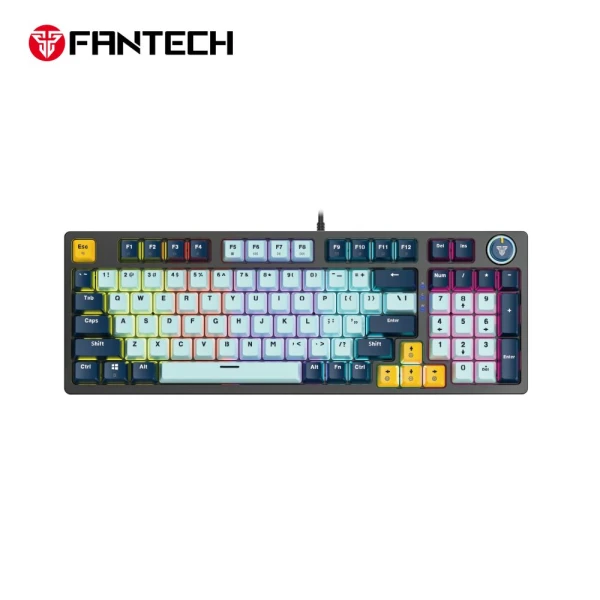 Tastatura Mehanicka Gaming Fantech MK890 RGB Atom MK96 SkyBlue (Blue switch)