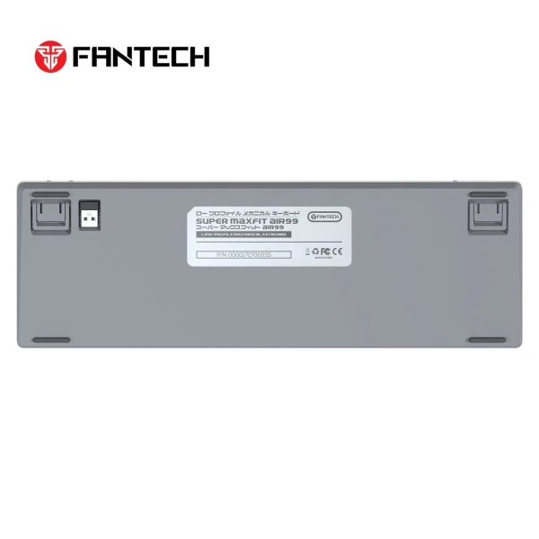 Tastatura Mehanicka Gaming Fantech MK916 RGB Maxfit AIR99 Wireless grey (brown switch)