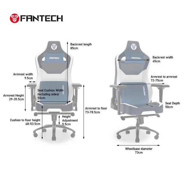 Stolica Gaming Fantech Alpha GC-283 crna