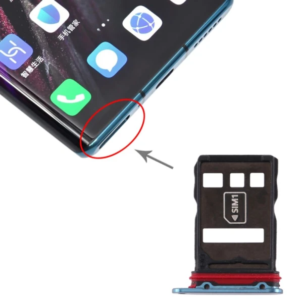 Drzac SIM kartice Huawei Mate 30 Pro plavi