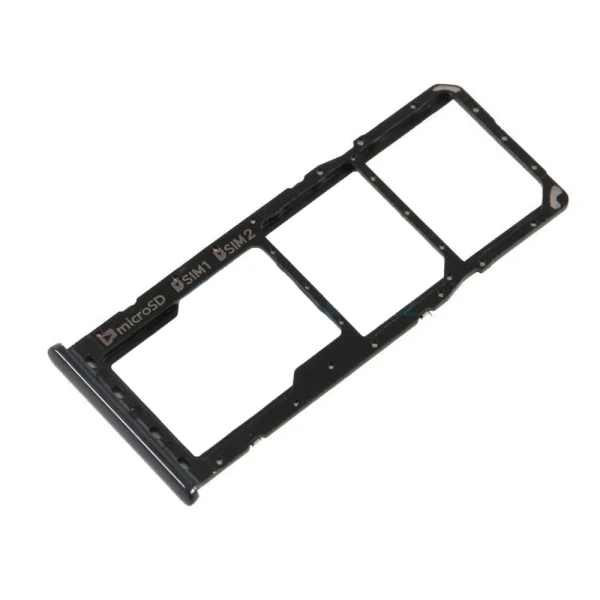 Drzac SIM 1+SIM 2+Micro SD kartice za Samsung A750/A7 2018 crni