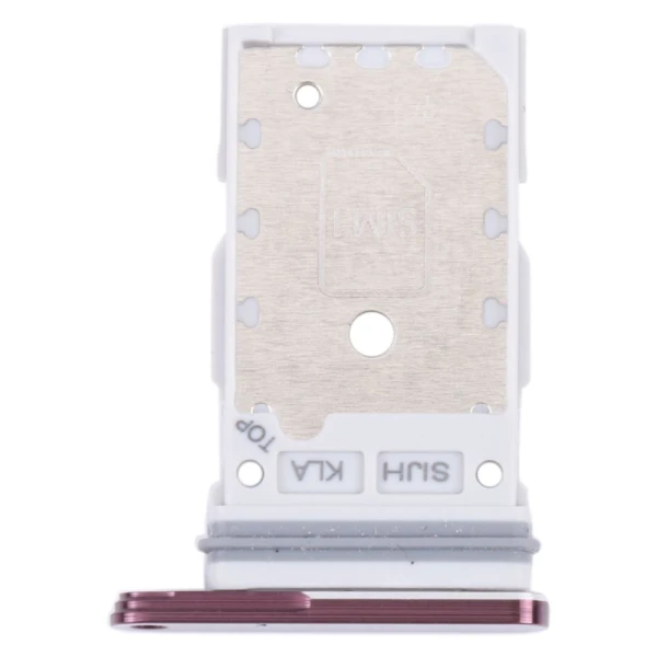 Drzac SIM kartice za Samsung S908B/Galaxy S22 Ultra 5G Burgundy