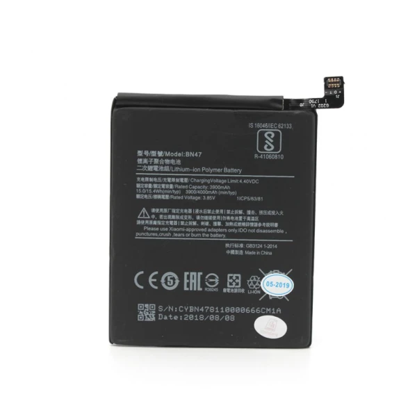 Baterija standard za Xiaomi Redmi 6 Pro/Xiaomi MI A2 Lite (BN47)