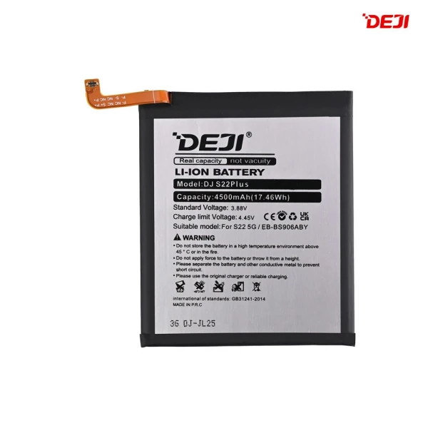 Baterija Deji za Samsung S906 Galaxy S22 PLUS 5G(4500mAh)EB-BS906ABY