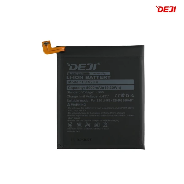 Baterija Deji za Samsung G988 Galaxy S20 Ultra 5G(5000mAh)EB-BG988ABY
