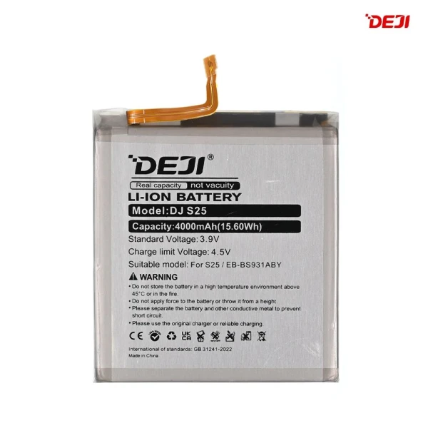 Baterija Deji za Samsung S931 Galaxy S25 (4000mAh)EB-BS931ABY