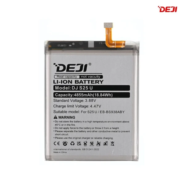 Baterija Deji za Samsung S938 Galaxy S25 Ultra (4855mAh)EB-BS938ABY