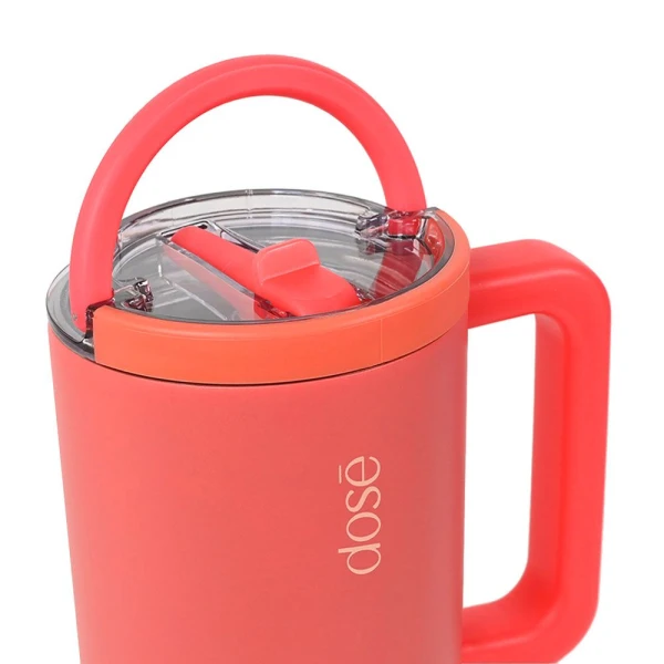 Termos Dose-  Traveler regular 0,88l coral