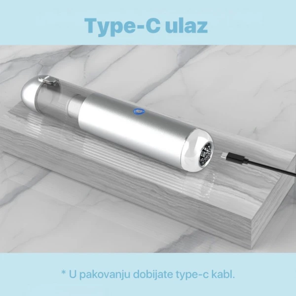 Prenosni usisivac sa dodatnim svetlima V11
