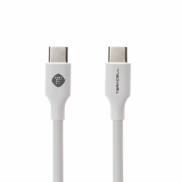 Data kabl Teracell Plus 45W PD Type C na Type C beli 1m