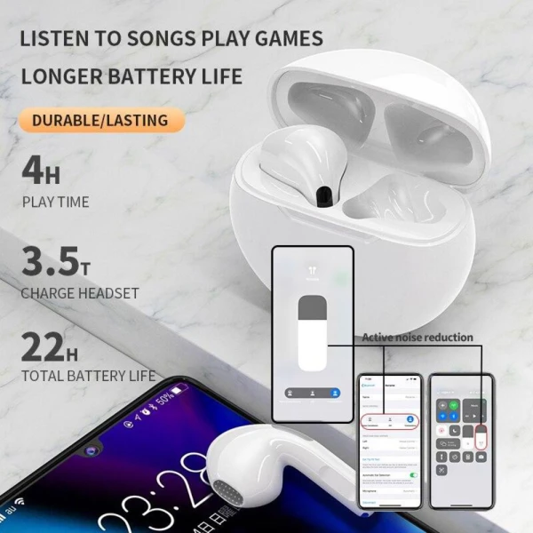 Bluetooth slusalice Airpods T-phox Pro zelene HQ