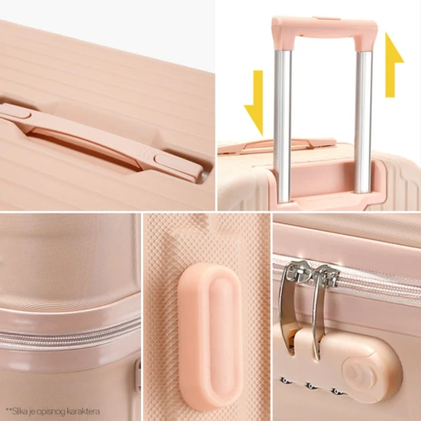 ''Kofer Long svetlo roze EL 32''''''