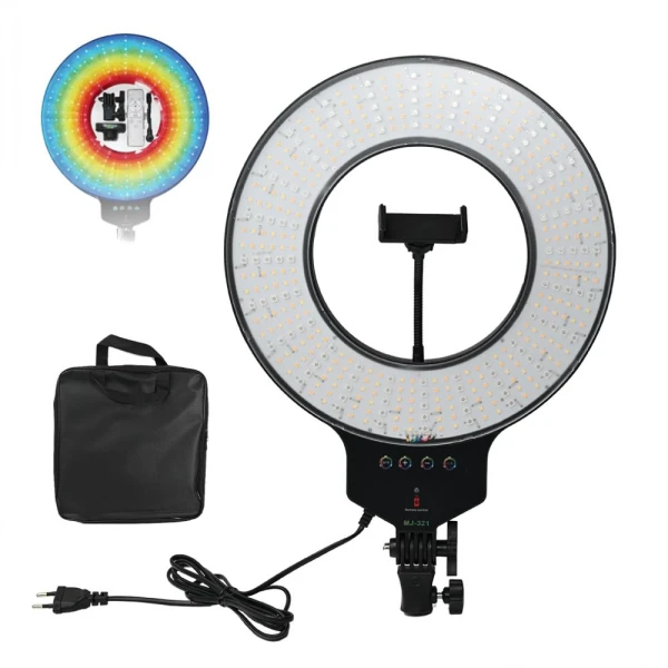 LED lampa RGB MJ321 sa drzacem za mobilni telefon
