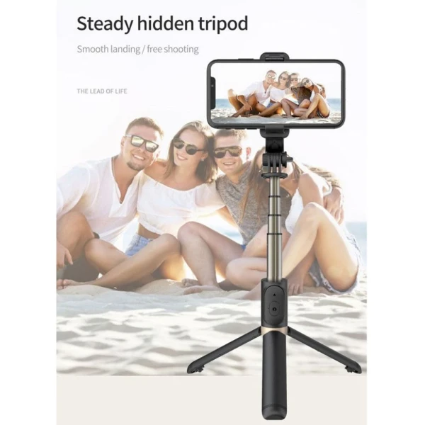 Selfie Stick REMAX Tripod 1.3m P17 crni