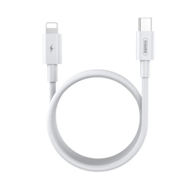 Data kabl REMAX RC-183i PD 30W Type C na iPhone lightning 2m beli