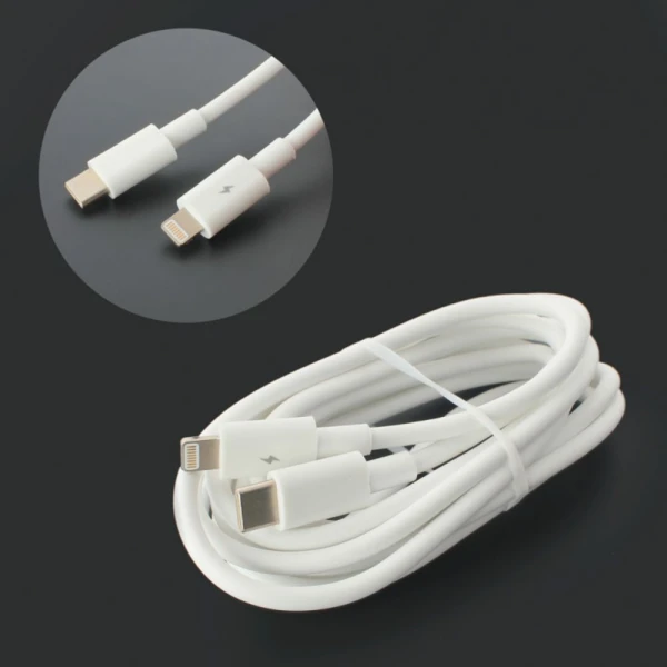 Data kabl REMAX RC-183 PD 20W Type C na iPhone lightning 2m beli