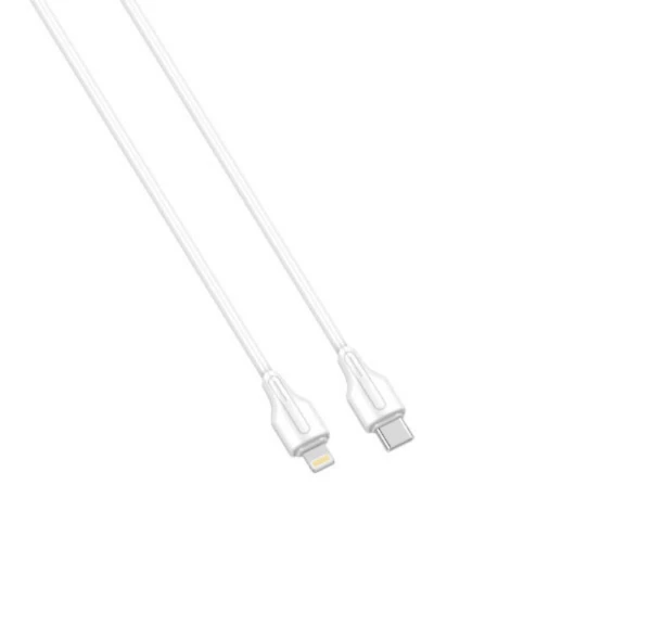 Data kabl LDNIO LC122-I 30W QC Type C na iPhone lightning 2m beli