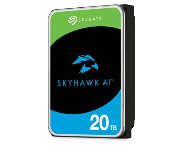 SEAGATE 20TB 3.5 inča SATA III 512MB 7200rpm ST20000VE003 SkyHawk AI hard disk