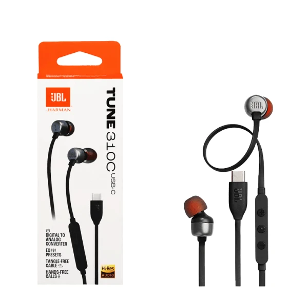 JBL Tune T310C handsfree slušalice crna