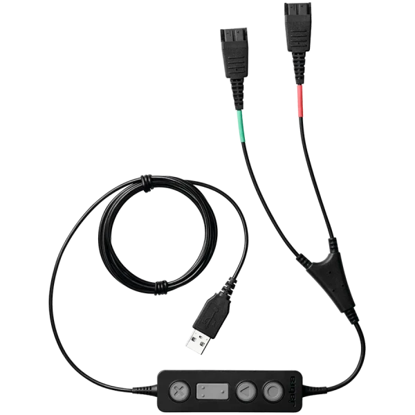 JABRA Link 265 USB with 2 QD Training cable with mute option ( 265-09 ) 