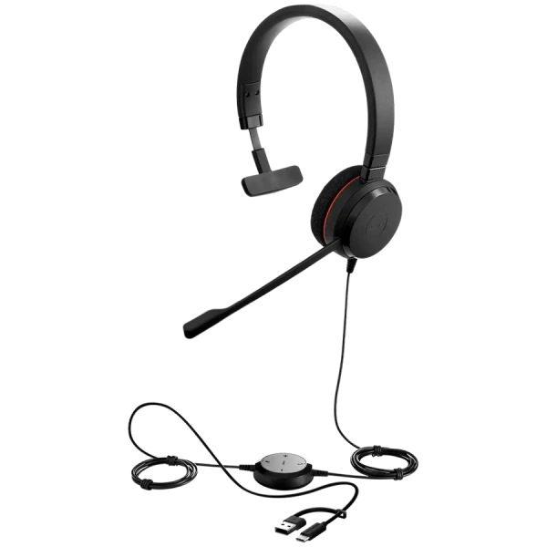 JABRA Evolve 20, Mono MS, USB CA adapter ( 4993-823-169 ) 