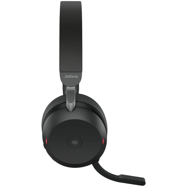 JABRA EVOLVE2 75, Link390a MS Stereo Black, EVOLVE2 75 headset Black MS, Link 380 BT adapter USB-A MS,1.2m USB-C to USB-A cable, carry pouc