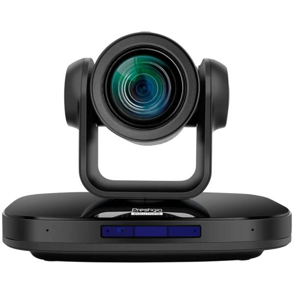 Prestigio Solutions Video Conferencing 4K PTZ Camera Alpha: 4K UHD, 8.4MP, PTZ, AI, No mic, PoE, Connection via HDMI 2.0, USB 3.0, RJ45 or 