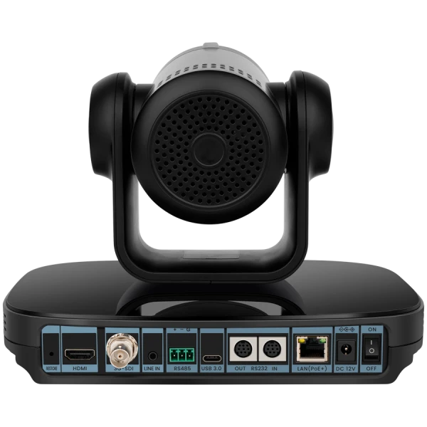 Prestigio Solutions Video Conferencing 4K PTZ Camera Alpha: 4K UHD, 8.4MP, PTZ, AI, No mic, PoE, Connection via HDMI 2.0, USB 3.0, RJ45 or 