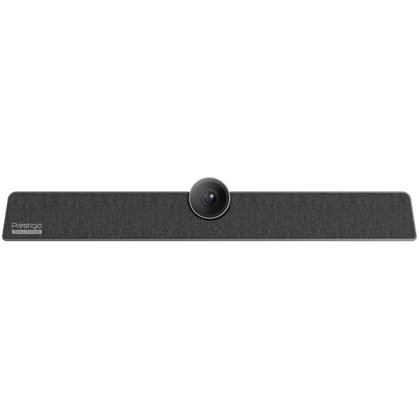 Prestigio Solutions Video Conferencing Collaboration Bar Alpha: UHD, 12MP, 6 mic, 8m (Range), Connection via USB Type-C or AUX ( PVCCU12M60