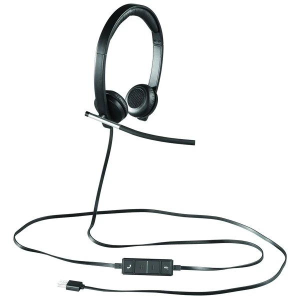 LOGITECH H650E CORDED HEADSET STEREO USB - EMEA ( 981-000519 ) 