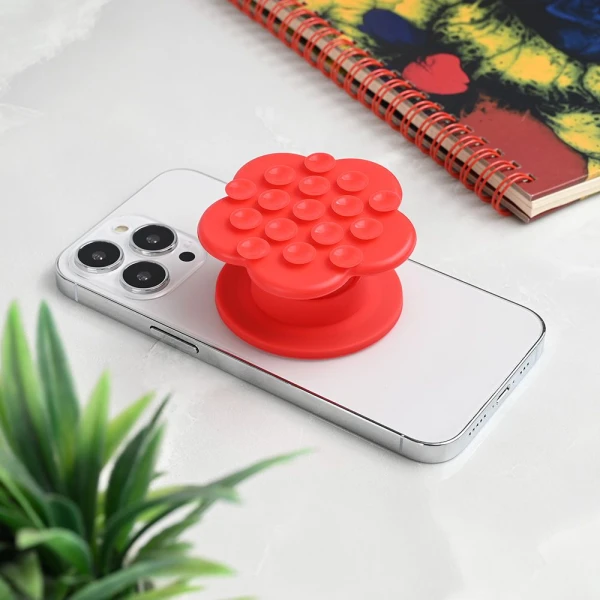 Stiker za mobilni telefon Magnetic Flower crveni
