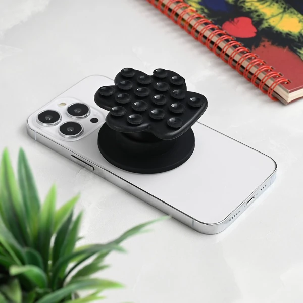 Stiker za mobilni telefon Magnetic Paw crni