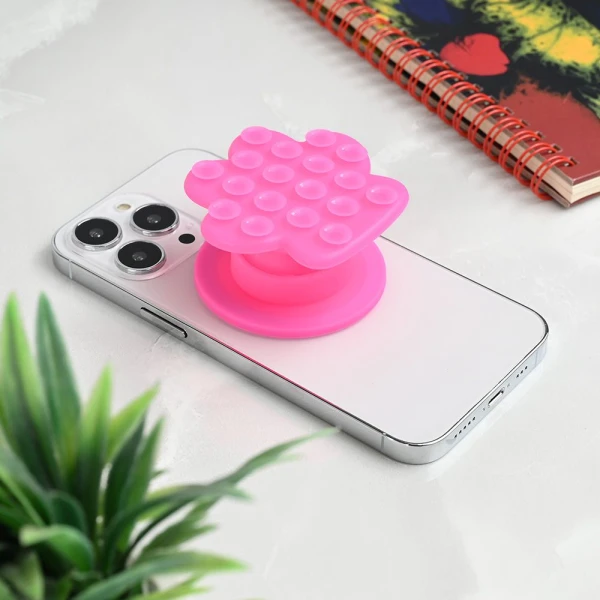Stiker za mobilni telefon Magnetic Paw pink