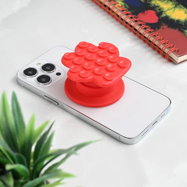 Stiker za mobilni telefon Magnetic Paw crveni