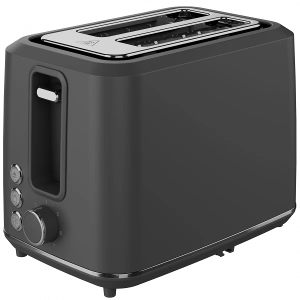 Electric Toaster, Grey, 220-240V, 50-60Hz, 920-1080W, 2 slots, 3 modes, 7 browning levels ( ATS0001G ) 