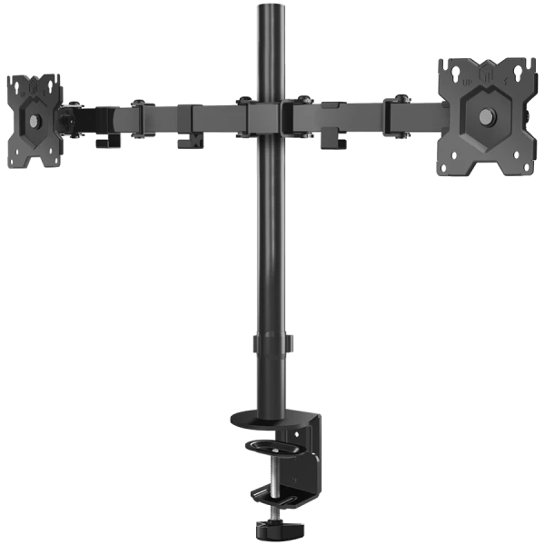 ONKRON Dual Monitor Stand for 13-32 Screens up to 8 kg, Black ( D221E-B ) 