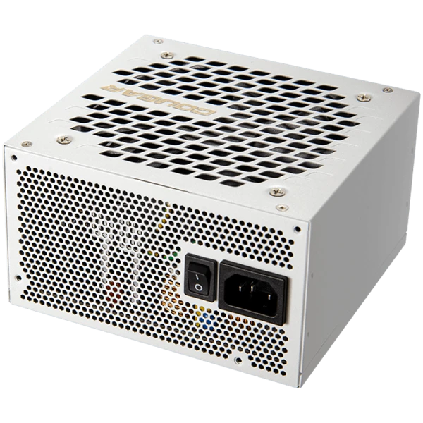 COUGAR GEXX2 1000 PSU,80 plus Gold, 1000W, Fully Modular, PCI-E 5.0 support, Color - WHITE ( GEX X2 1000 SNOW ) 