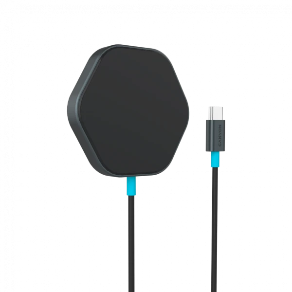 CANYON wireless charger HEXAGON 110 Dark Grey Blue ( CNS-WCS110 ) 