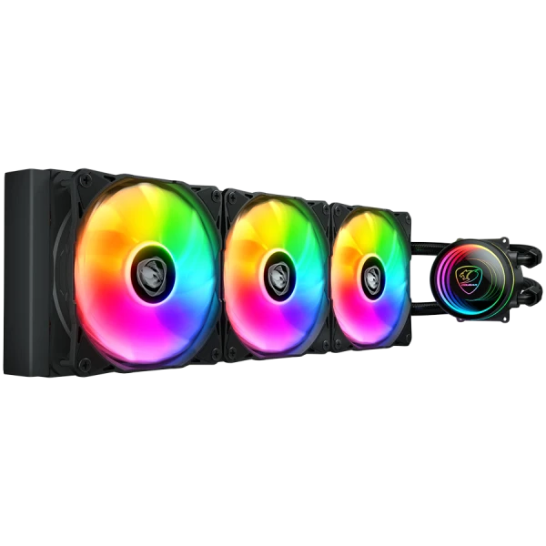COUGAR POSEIDON ELITE ARGB 360 Black AiO Liquid Watercooling ( CGR-PSDELRGB-B-360 ) 