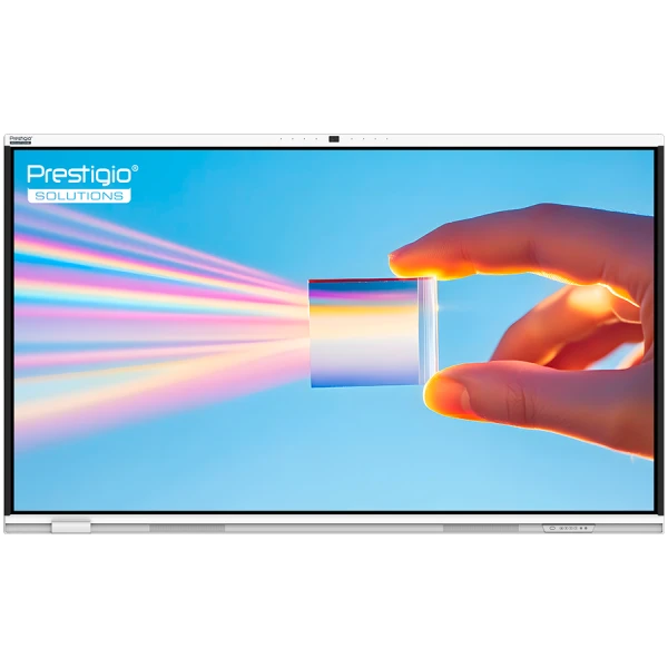 PRESTIGIO SOLUTIONS Multiboard 86 Prism, Android 14, Google EDLA, AI Camera, 8128GB, 50TP ( PSMB018R860 ) 