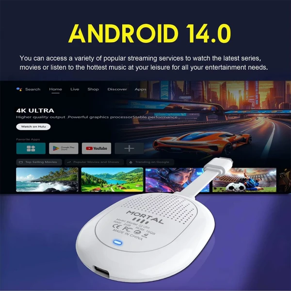 Android Smart TV stik Q2 ULTRA beli