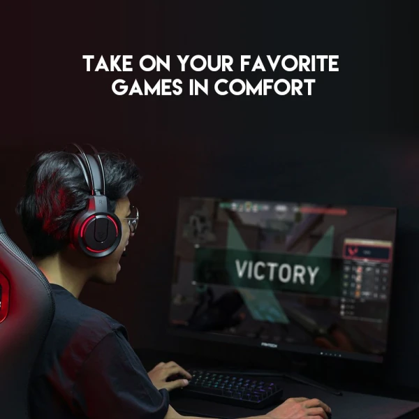 Slusalice Gaming Fantech HQ53 Flash crne