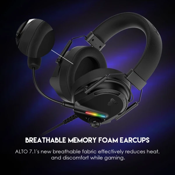 Slusalice Gaming Fantech HG26 Alto 7.1 crne