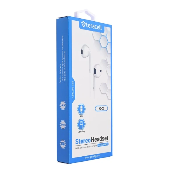 Slusalice Teracell Evolution R2 iPhone lightning