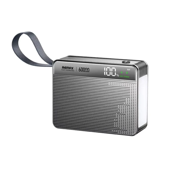 Power bank prenosiva baterija REMAX FP-5 PD27 60000mAh siva