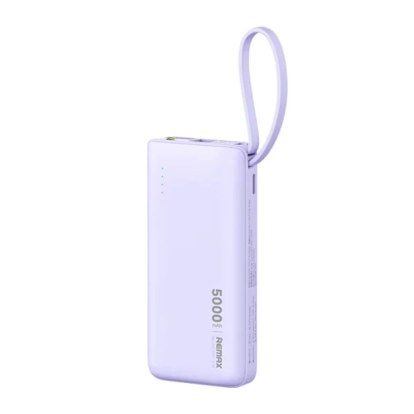 Power bank prenosiva baterija REMAX Xiaoxiao RPP-676 2.1A 5000mAh ljubicasta