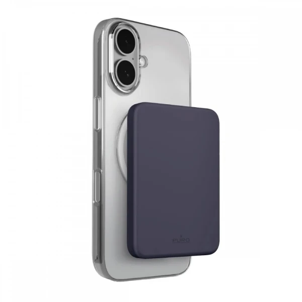 Power bank prenosiva baterija PURO Magsafe 4200mAh tamno plava