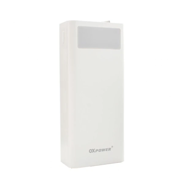 Power bank prenosiva baterija Oxpower PD50 PD QC 22.5W 50000 mAh bela