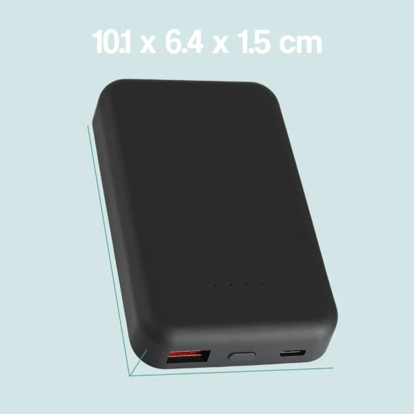 Power bank prenosiva baterija Magsafe PD 5000 mAh crna