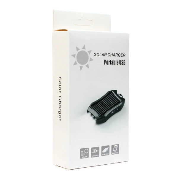 Solarna Back Up baterija privezak bela